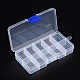 10 Compartment Organiser Storage Plastic Box(C006Y)-1