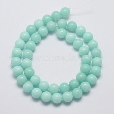 Chapelets de perles en jade de malaisie naturelle(X-G-A146-8mm-B07)-2