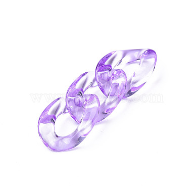 Anillos de acrílico transparente enlace(MACR-S373-108-B01)-3