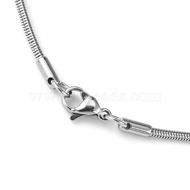 Herringbone Chain Necklace for Men(NJEW-F027-16-2mm)-2