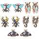 20Pcs 5 Style Insect Series Alloy Enamel Pendants(ENAM-SC0004-71)-1