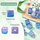 10Pcs Gradient Color & UV Plating Transparent Acrylic Beads(OACR-YW0002-25C)-3