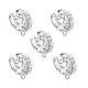 SHEGRACE Brass Cuff Earring Findings(XGRQ3P442-652P)-1