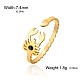 304 Stainless Steel Cuff Open Rings(WGE0991-02)-3