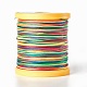 Round Waxed Polyester Cord(YC-E004-0.65mm-N654)-1