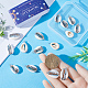 20Pcs Electroplated Natural Cowrie Shell Pendants(SHEL-SC0001-30)-3