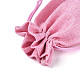 Rectangle Polyester Imitation Burlap Packing Pouches(ABAG-N009-01A-05)-2