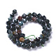 Natural Bloodstone Beads Strands(G-F668-15-8mm)-2