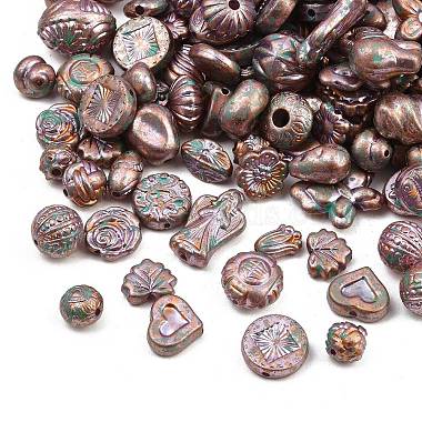 Antiqued Acrylic Beads(AC-CBAAA05-01E)-2