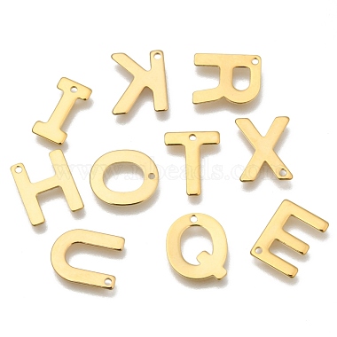 304 Stainless Steel Letter Charms(STAS-P141)-5