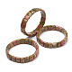 Natural Unakite Gemstone Stretch Bracelets(BJEW-F406-B03)-1