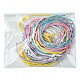 30Pcs 5 Color Adjustable Waxed Polyester Braided Cord Bracelets(BJEW-FZ00016)-6