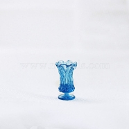 1:12 Dollhouse Accessories, Simulation Mini Resin Vase Model, Dodger Blue, 17x10mm(PW-WG95502-01)