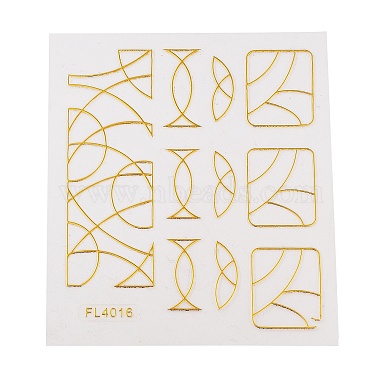 Gilding 5D Nail Strip Self-adhesive Stickers(MRMJ-T076-02-M)-3