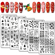 Stainless Steel DIY Nail Art Templates(MRMJ-WH0098-006)-1