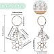 20Pcs Alloy Keychains(KEYC-SC00007)-2