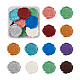 20 pièces autocollants de sceau de cire adhésifs 10 couleurs(DIY-TA0003-47)-1