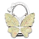 Percha para bolso con forma de mariposa y purpurina(BAGH-F001-A13)-1