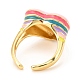 Brass Enamel Cuff Ring(RJEW-F118-06)-3