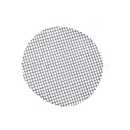 Fiberglass Hole Mesh Pad, Multi-functional Drainage Mesh, Round Mesh for Plant Pot, Bonsai, Pot Bottom Grid, Prevent Soil Loss, Black, 100mm(AJEW-WH0258-408)