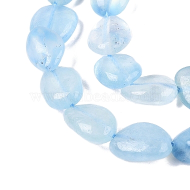 Natural Aquamarine Beads Strands(G-R445-8x10-36)-4