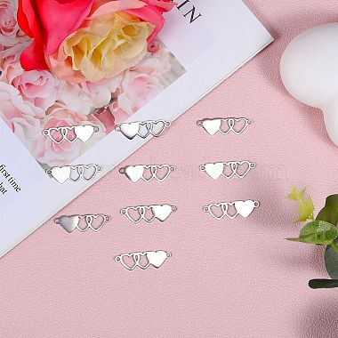 10Pcs Stainless Steel Connector Charms(STAS-SZ0003-17B)-6