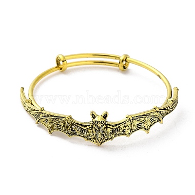 bracelets extensibles en alliage de chauve-souris gothique(BJEW-B081-01AG)-2