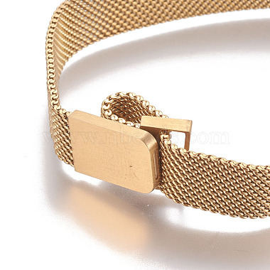 Iron Mesh Chain Bracelet Making(MAK-E667-01G)-2