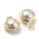 ABS Plastic Imitation Pearl Charms(FIND-C039-02B)-2