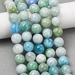 Natural Quartz Beads Strands, Smooth Round, Mixed Color, 10~11.5mm, Hole: 1mm, about 36~40pcs/strand, 14.76''(37.5cm)~15.75''(40cm)(GG-CBAA8F4-A01-10mm)
