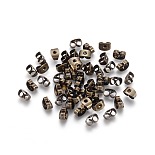 Antique Bronze Iron Earnuts(E034Y-NFAB)