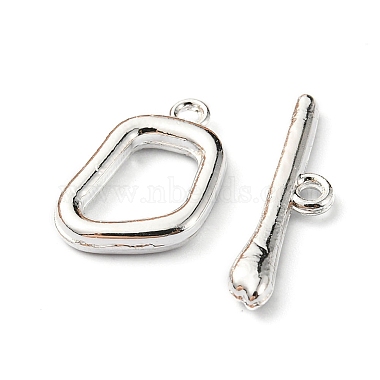 Alloy Toggle Clasps(PALLOY-YW0002-22MS)-2