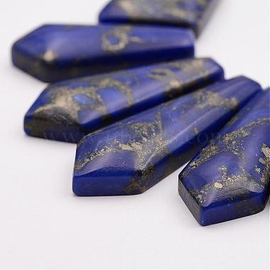 Synthetic Lapis Lazuli Beads Strands(G-P297-I01)-3