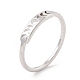 304 Stainless Steel Moon Phase Finger Ring for Women(RJEW-A006-04P)-2