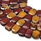 rhodonite naturelles brins de perles(G-C285-A06-01)-3