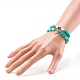 Handmade Polymer Clay Stretch Bracelets Sets(BJEW-JB06350-05)-3