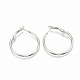 304 Stainless Steel Hoop Earrings(X-STAS-S078-07-40mm)-1