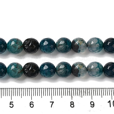 Dyed & Heated Natural Dragon Veins Agate Beads Strands(G-P539-A01-16)-5