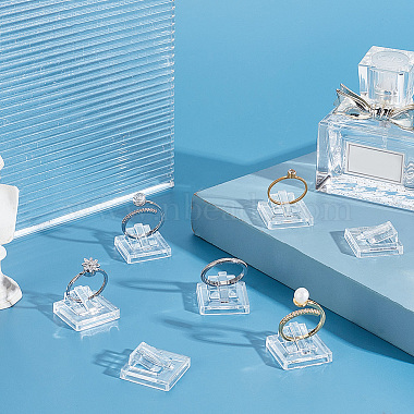 présentoirs carrés transparents en acrylique à anneau unique(RDIS-WH0016-01A)-4