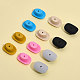 12Pcs 6 Colors Food Grade Eco-Friendly Silicone Beads(SIL-CA0002-23)-4