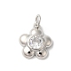 Rack Plating Brass Clear Cubic Zirconia Pendants(KK-Z056-22P)-1