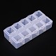 Cuboid Plastic Bead Containers(CON-N007-01)-3