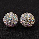 Pave Disco Ball Beads(RB-H258-10MM-101)-2