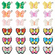 48Pcs 12 Styles Opaque & Transparent Resin Pendants(RESI-TA0001-82)-2