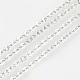 Brass Cable Chains Necklaces(X-MAK-R019-P)-2