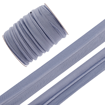 15 Yards Flat Wide Elastic Rubber Bands, Webbing Garment Sewing Accessories, Slate Gray, 50mm