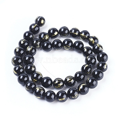 Natural Jade Beads Strands(X-G-F670-A12-10mm)-2