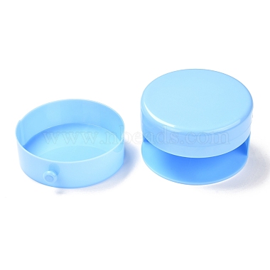 Круглые пластиковые шкатулки(OBOX-F006-07A)-5