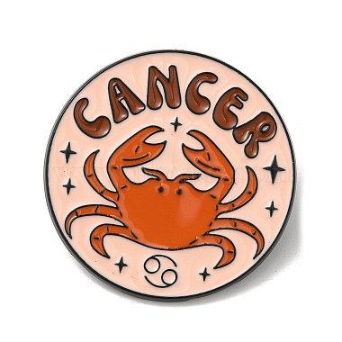 Cancer Alloy+Enamel Enamel Pins