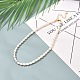 Vintage Natural Pearl Beaded Necklace for Birthday Mother's Day Gift(NJEW-JN03680)-2